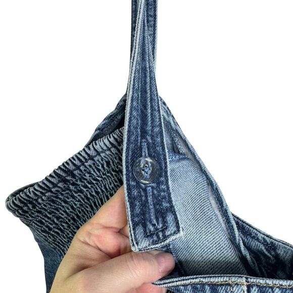 NWT Gap UltraSoft Denim Maxi Dress Plus Size XXL Sleeveless A-Line Jean Midi 2X - Picture 9 of 13